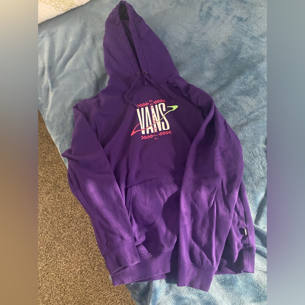 men vans saturn hoodie size large